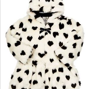 American Widgeon faux fur coat size 12 EUC